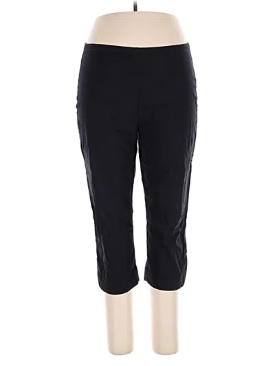Pre-owned Foil Active Pants In Black