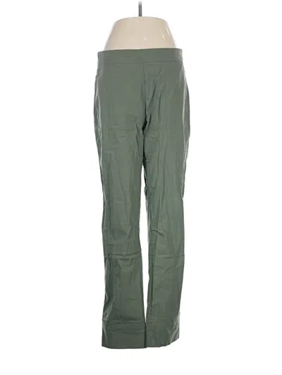 Pre-owned Foil Cargo Pants In Green