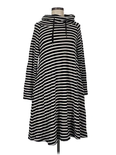 Pre-owned Foil Casual Dress In Black