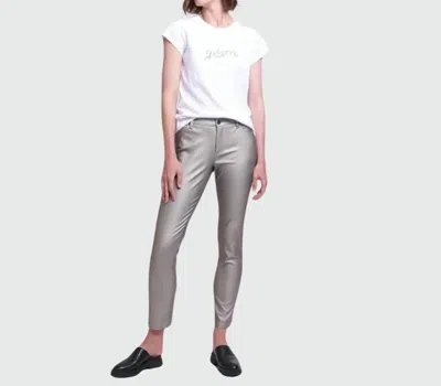 Foil Glitter-arzzi Jeans In Champagne