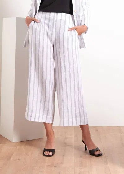 Foil It's Only Natural Pant In White Linear