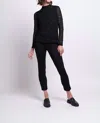 Foil Velvet Underground Top In Black Matchsticks