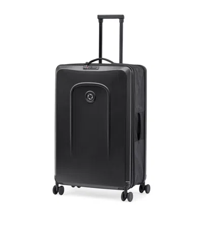 Foldaway Cabin Suitcase In Black