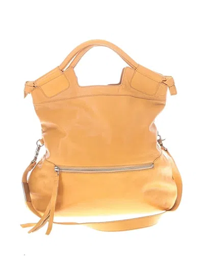Pre-owned Foley + Corinna Leather Hobo Bag In Yellow