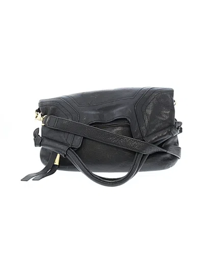 Pre-owned Foley + Corinna Leather Satchel In Black