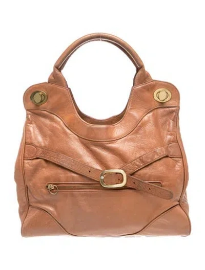 Pre-owned Foley + Corinna Leather Shoulder Bag In Brown