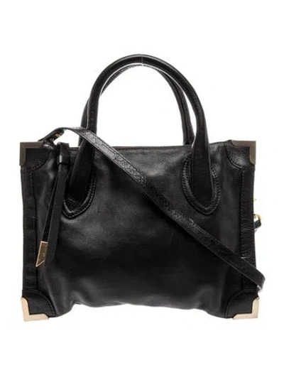 Pre-owned Foley + Corinna Signature Top Handle Bag In Black