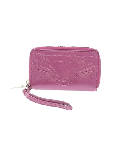 Pre-owned Foley + Corinna Wristlet In Pink