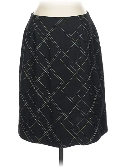 Pre-owned Folio New York Formal Skirt In Black