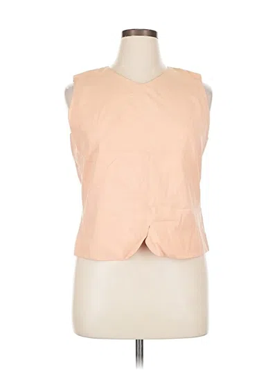 Pre-owned Folio Saks Fifth Avenue Vest In Pink