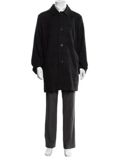 Pre-owned Folk Coat In Black