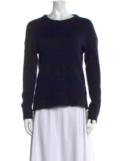 Pre-owned Folk Crew Neck Sweater In Blue