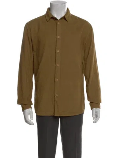 Pre-owned Folk Long Sleeve Shirt In Green