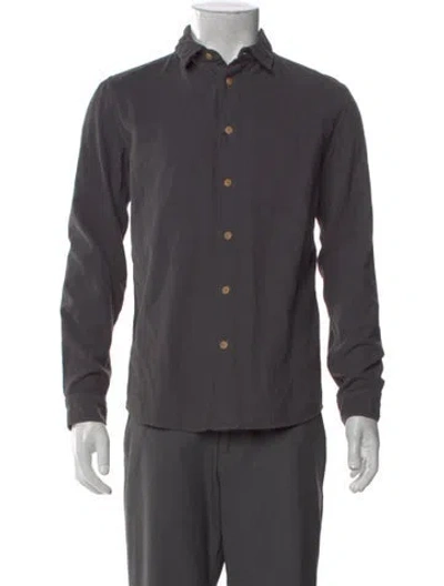 Pre-owned Folk Long Sleeve Shirt W/ Tags In Gray