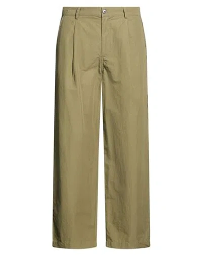 Folk Man Pants Military Green Size 2 Cotton