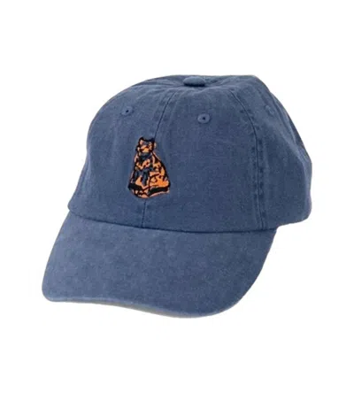 Folk Men's Goss Brothers Jungle Cat Cap In Blue