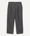 Folk Mens Wide Fit Wool Melange Trousers
