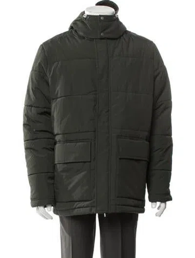 Pre-owned Folk Parka In Green