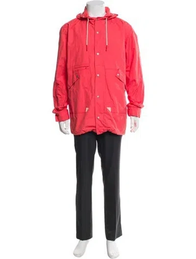 Pre-owned Folk Parka In Red