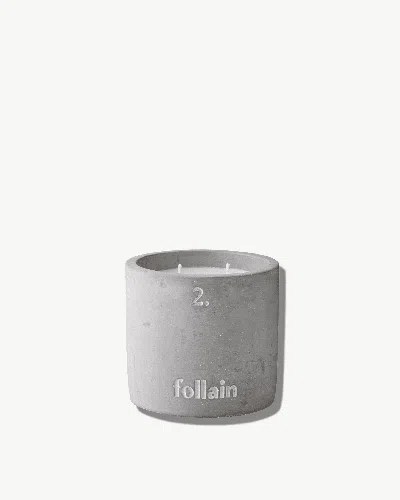 Follain Candle No. 2 In White