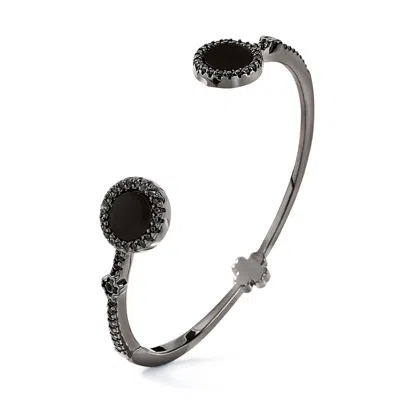 Folli Follie Black Silver Bracelet