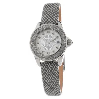 Folli Follie Leather Women's Watch In Gray