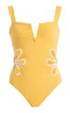 Follow Suit Exclusive The Flora Cutout One-piece Swimsuit