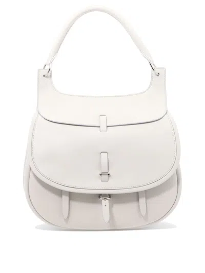 Fontana Milano 1915 "chelsea Media" Shoulder Bag In White