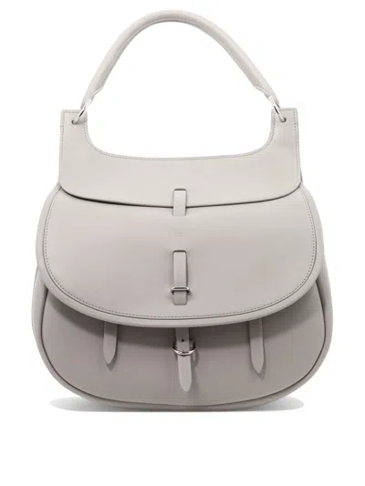 Fontana Milano 1915 Luxurious Grey Shoulder Handbag For Women