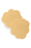 Foot Petals Set Of 2 Tip Toes In Solid Buttercup