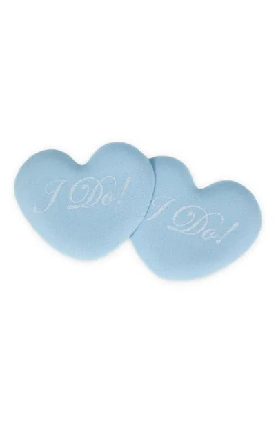 Foot Petals Set Of 2 Wedding Tip Toes In Blue