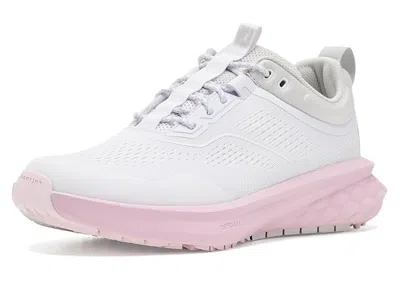 Footjoy Fj Quantum Women's Shoes White/pink Lilac/gray: 8.5 B - Medium, Synthetic