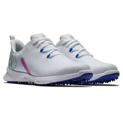 FOOTJOY FUEL SPORT 90127 SNEAKERS WOMEN'S WHITE SPIKELESS GOLF SHOES RHS4889