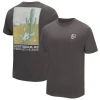 Footjoy Gray Wm Phoenix Open Cactus T-shirt In Gray