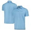 Footjoy Light Blue The Players Scallop Shell Foulard Lisle Prodry Polo In Light Blue