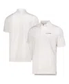 Footjoy Men's Light Pink The Players Painted Floral Lisle Prodry Polo In Light Pink