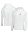 Footjoy Men's White Arnold Palmer Invitational Lightweight Pullover Hoodie In White