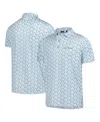 Footjoy Men's White The Players Prodry All Over Print Polo Shirt In White