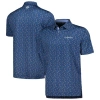 Footjoy Navy The Players Custom Print Performance Polo In Navy