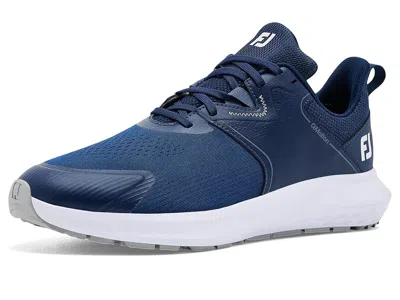 Footjoy Qmotion Men's Shoes Navy: 9.5 D - Medium, Synthetic