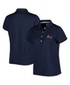 Footjoy Women's Navy Tour Championship Logo Polo Shirt In Navy