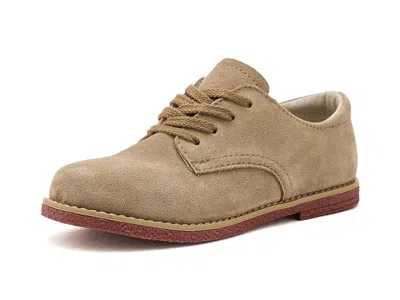 Footmates Bucky Bts (little Kid/big Kid) Boy's Shoes Dirty Buck Suede : 4 Big Kid M, Leather/suede In Brown