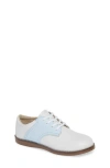 Footmates Cheer Oxford In White/light Blue