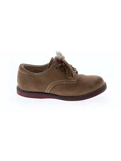 Pre-owned Footmates Kids' Dress Shoes In Brown