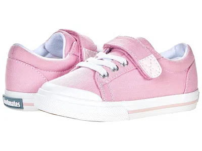 Footmates Jordan (infant/toddler/little Kid) Girl's Shoes Bubblegum : 3 Little Kid M/w, Textile In Pink