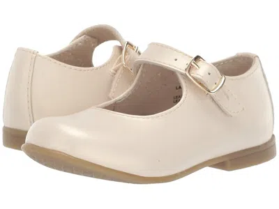 Footmates Laura (toddler/little Kid) Girls Shoes Heirloom : 1 Little Kid M/w, Leather In Neutral