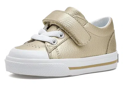 Footmates Reese (infant/toddler/little Kid) Girl's Shoes Gold Leather : 11 Little Kid M
