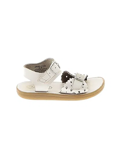 Pre-owned Footmates Kids' Sandals In White