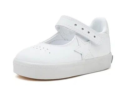 Footmates Stella-leather (infant/toddler/little Kid) Girls Shoes White Leather : 4 Toddler M