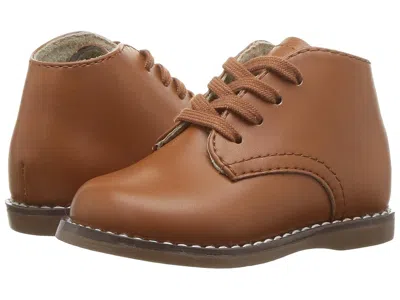 Footmates Todd 3 (infant/toddler) Kids Shoes Tan : 7 Toddler M/w, Leather In Brown